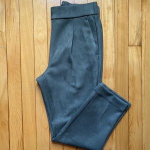 Seafoam Suede Pull on Pant